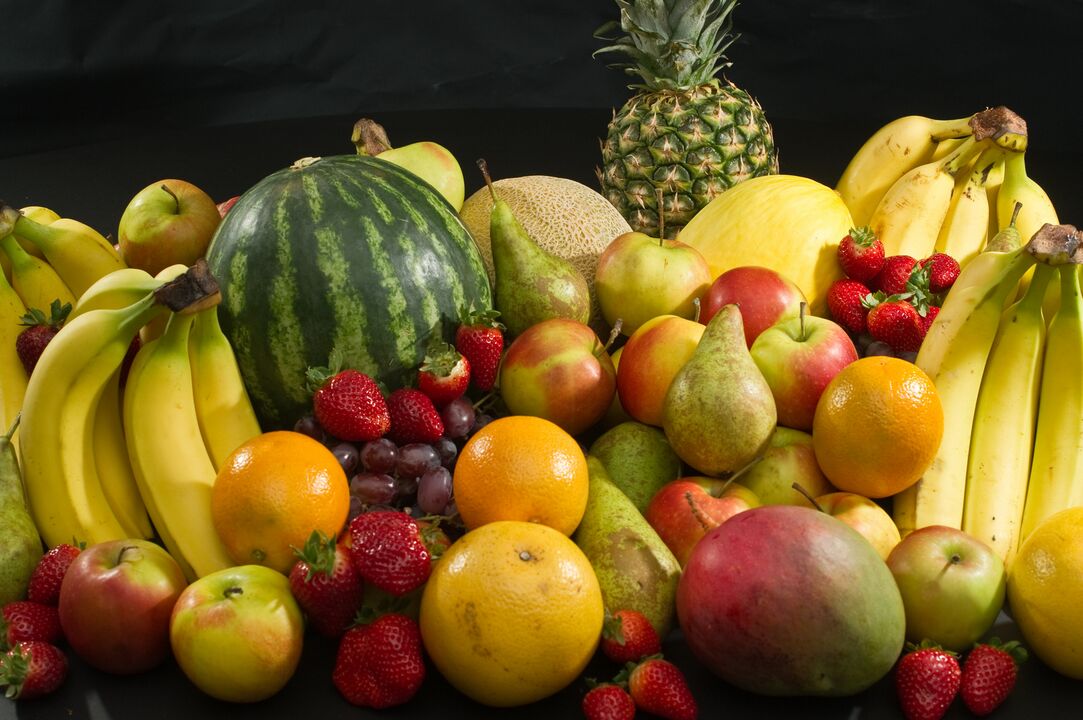 Früchte sind Träger von Vitaminkomplexen