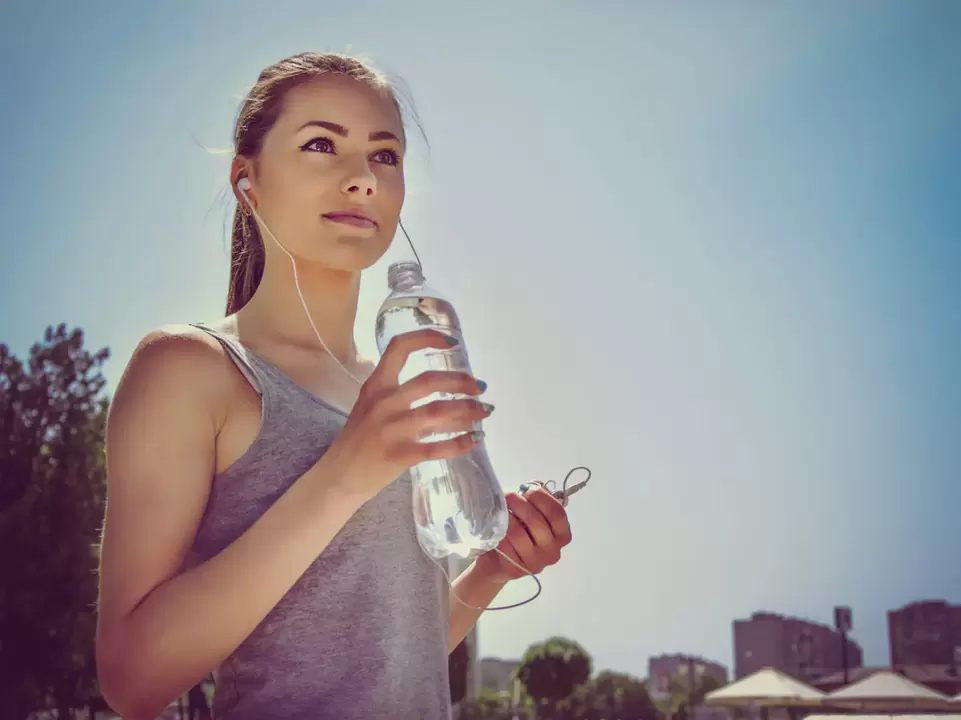 Trinkwasser für schnellen Gewichtsverlust