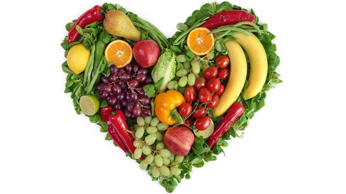 Obst, Gemüse und Gemüse für Ihre Lieblingsdiät